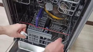 Распаковка новой посудомоечной машины.BEKO