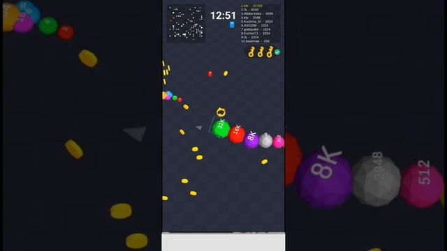 Multiple cubes - Cube arena 2048 Gameplay (131k) смотреть онлайн