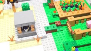 LEGO Minecraft 21128 Деревня Обзор на русском языке