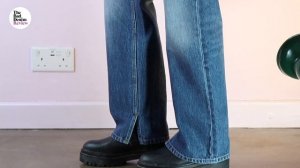 Ganni Blue High Rise Straight Leg Jean | A Totally New Length | Do These Jeans Change Everything?