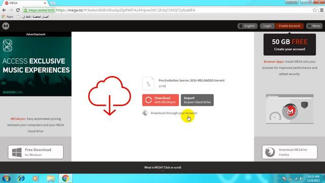 تحميل لعبة pes 2016 للكمبيوتر تورنت مع الرابط اسفل الفيديو смотреть онлайн