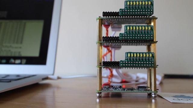 Docker load-balanced LED cluster Raspberry Pi смотреть онлайн