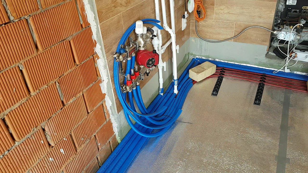 Теплый пол своими руками смотреть онлайн