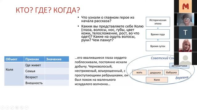 Способы развития и оценки образного мышления учащихся при работе с художественным текстом
