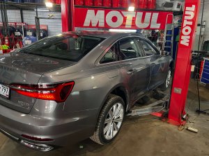 Замена масла в АКПП Audi A6 ZF 8hp65a