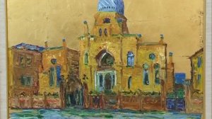В Волковском театре открылась выставка Михаила Шиханова-Кублицкоговыставка