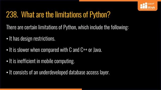Python Important Questions 226 - 250 смотреть онлайн