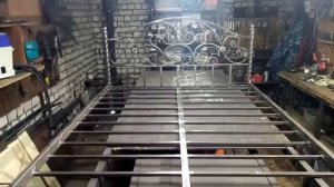 #кровать своими руками #холодная ковка #