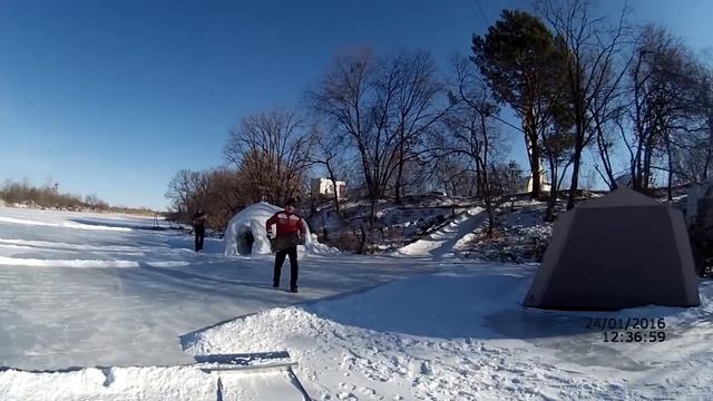 Зимний поход по живописным местам. г. Благовещенск. смотреть онлайн