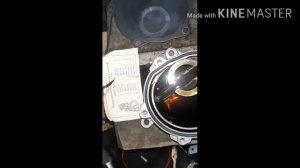 Мерседес 211.Устранение течи масла с вакуумного насоса.