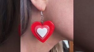 Идеи для серёжек и колец из глины/Что сделать из глины?/кольца из глины/серёжки из глины/2022