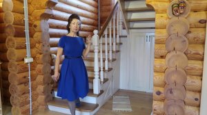 Готовое платье Оли Школа кроя и шитья Галины Коломейко #shorts