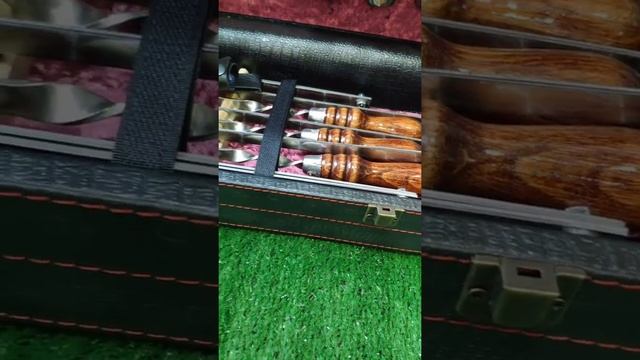 Обзор подарочных наборов шампуров в кейсе смотреть онлайн