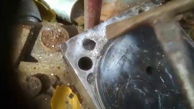 Сварка головки электродом алюминий чугун смотреть онлайн