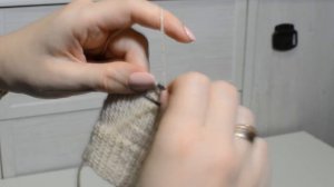 МК Длинные митенки спицами. Просто, быстро, понятно для каждого. Узор для 4 спиц