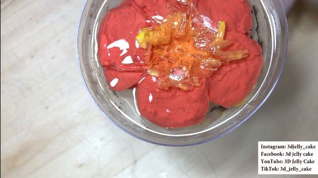 3д желе десерт в стаканчике как легко сделать, 3D Jelly, 3D želė torta, 3dζελέτούρτα