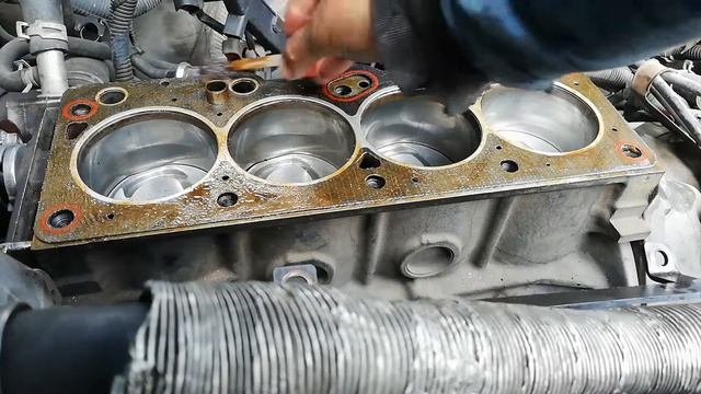 ford focus split port, torque de culata, como anillar un pistón, part 5 смотреть онлайн