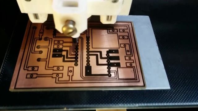 Учимся рисовать печатные платы на 3D принтере(часть 4) - Anycubic I3 Mega смотреть онлайн