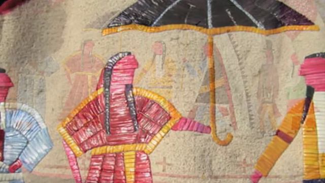 Frontier Plunder Indian Trading Post - Quilled Ledger Drawing Vest