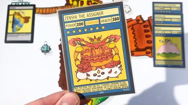 SINDIAN - All New Cards for Set 5 - Planet Profile (Chaos Galaxy Homemade TCG) смотреть онлайн