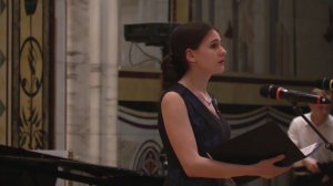 София Цыганкова - Ария сопрано из оратории "Мессия" Генделя.