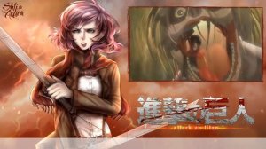 [Shingeki no Kyojin OP1 FULL RUS] Guren no Yumiya (Cover by Sati Akura)