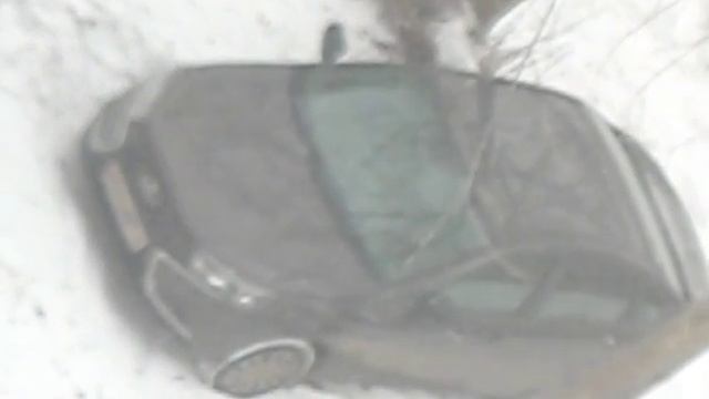 Выпал снег в центральном федеральном округе