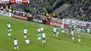 Northern Ireland 3-1 Greece (Euro Qualifying 2016)