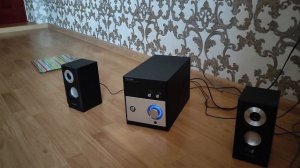 Колонки 2.1 Microlab M880 c Сабвуфер активный c (фазоинвертор) как играет