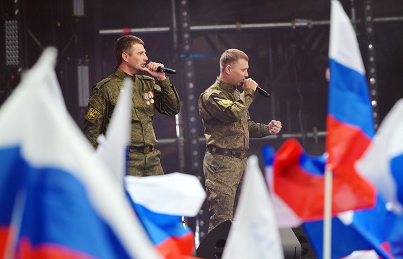 Масштабным концертом в Москве завершился тур группы "123 ПОЛК" / События на ТВЦ