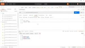 Step 17 : Save the data using post method using postman tool.