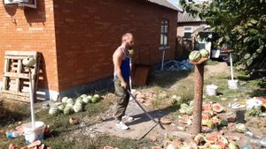 Рубка арбузов шашкой ч.10 Плохо-Хорошо. фланкировка шашкой ШВХКО"Корогод"