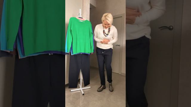 Брюки трикотажные (S-3XL) плюс джемперы🔥 смотреть онлайн