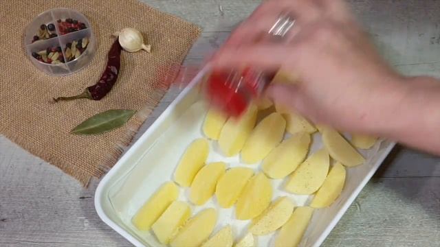 Хрустящий и Ароматный КАРТОФЕЛЬ ПО-ДЕРЕВЕНСКИ Оригинально, Очень Вкусно и Красиво!!! /Potatoes