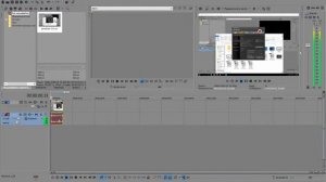 В Sony Vegas нету аудио дорожки