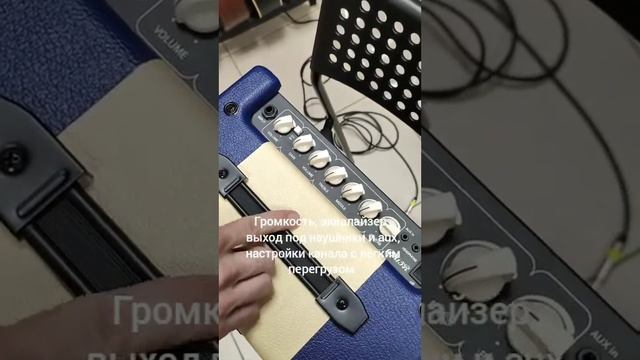 Бюджетный комбоусилитель для электрогитары и бас-гитары мощностью 15 Вт