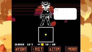 I fought Starlo in Undertale Yellow