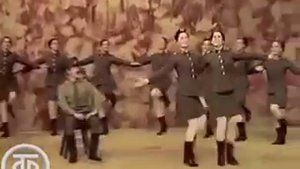 Советский военный танец - 1975