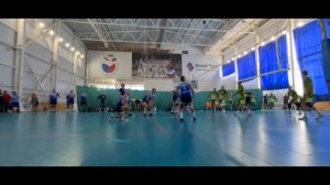 ЧР  по волейболу среди ветеранов 2020 года. Эпизоды матча Кубань vs Хабаровск.