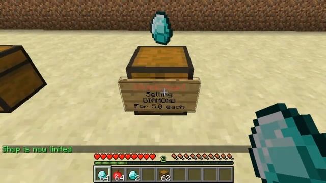Minecraft Bukkit Plugin - Quick Shop - Create fast and easy to use shops with chests смотреть онлайн