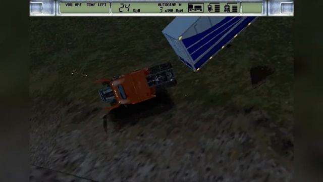 Португальский демо-ролик Дальнобойщиков 2 (Truck Racing 2001 — Os Gigantes da Estrada) смотреть онлайн