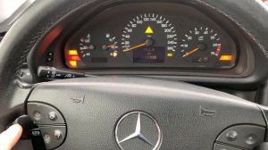 Mерседес бенц CLK 200 сброс сервисного интервала.