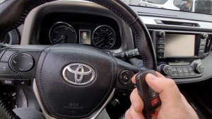 Прописка ключа Toyota RAV4 2016