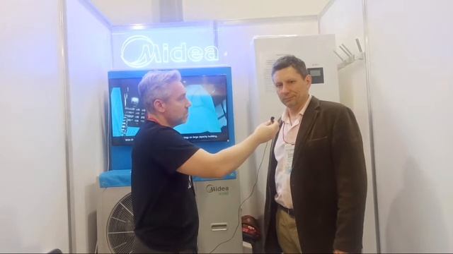 Тепловий насос MIDEA огляд на Install Fest 2023