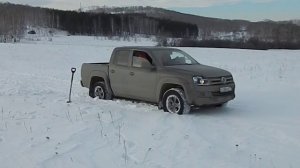 Амарок в снегу 2