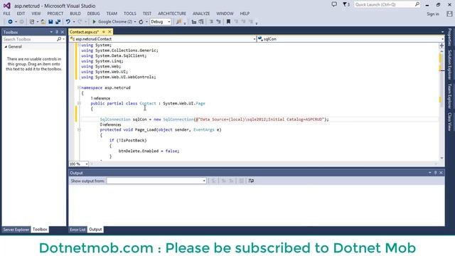 C# Asp.Net-Insert Update Delete and View With Sql Server Database смотреть онлайн