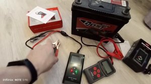 Тестер аккумуляторных батарей Lancol micro200 pro