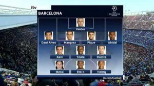 Barcelona - Chelsea (28.04.09) Highlights 1st half