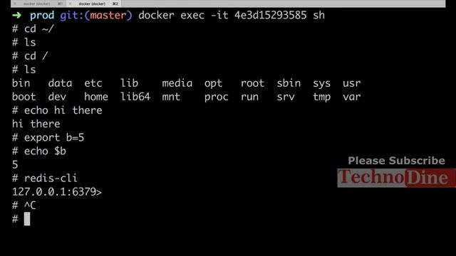 Docker command prompt - Docker command line on windows | Learn docker tutorial for beginners #19