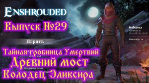 Enshrouded №29  Тайная гробница умертвий, Древний мост, Колодец Эликсира